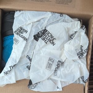 The North Face Black and Blue Footwear